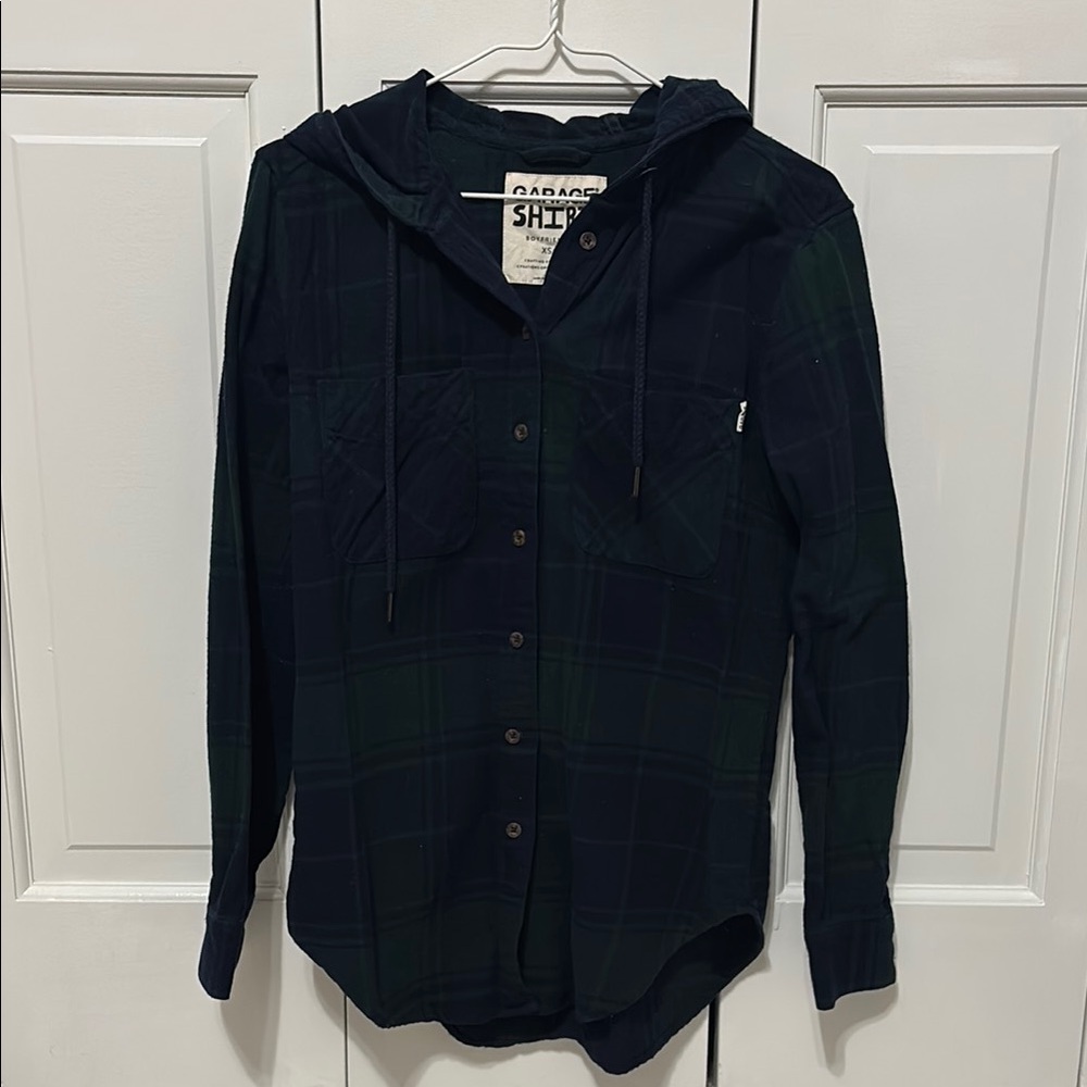Garage Hooded Flannel
